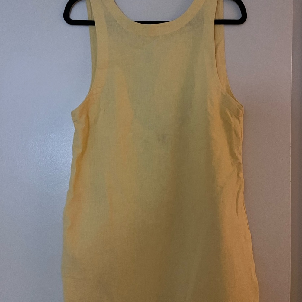 Free People Full Of Sunshine Cotton-Linen Mini Dress
